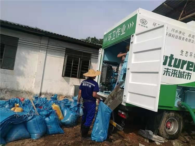 深圳工业污泥压干处理